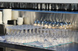 Photo: Empty glasses in the bar Empty glasses in the bar