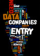 Data Entry Work From Home Concept