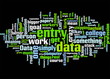 Data Entry Covering The Basics Concept