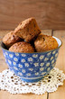 Buttermilk bran muffins