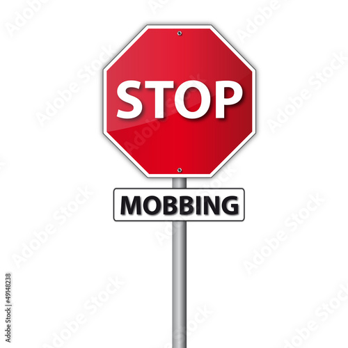 Illustration: STOP Mobbing! STOP Mobbing!