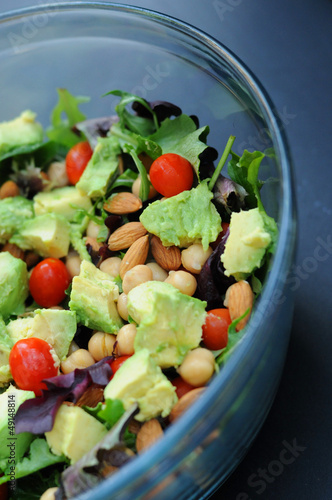 Photo: Mixed green salad Mixed green salad