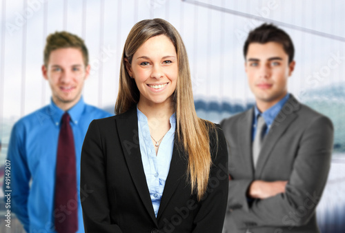 Photo: Young business team Young business team