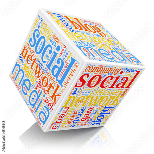 Illustration: Social media concept Social media concept