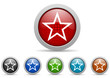 star vector icon set