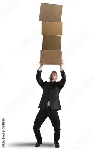 Photo: Difficult career in business Difficult career in business