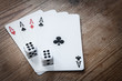 Four aces and double six