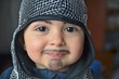 bambino con trucco