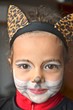 Photo: bambina con trucco di carnevale bambina con trucco di carnevale