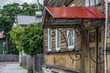 Historic Door with Metal Awning
