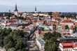 Downtown of Tallinn City