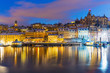 Night scenery of Stockholm, Sweden