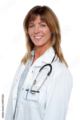Photo: Portrait of a confident smiling medical expert Portrait of a confident smiling medical expert