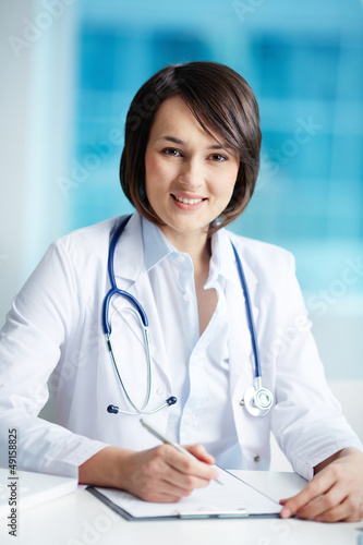 Photo: Portrait of a doctor Portrait of a doctor