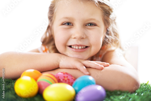 Photo: Easter girl Easter girl