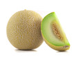 Full and Slice Cantaloupe