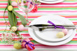 Easter table setting