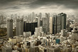 City view of skyscarpers
