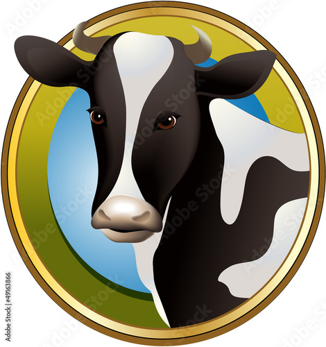 Vector: Farm cow Farm cow
