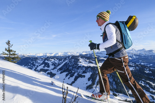 Photo: eine Skitour machen eine Skitour machen