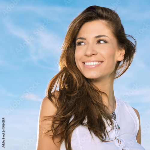 Photo: Happy Beautiful Woman Happy Beautiful Woman