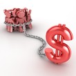 People are dependent on money