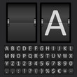 Scoreboard Letters and Numbers Alphabet