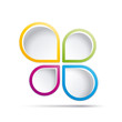 Colorful Speech Bubble # Vector
