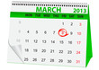 holiday calendar in 8 March