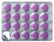 Medicine pills packed in blisters
