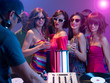 girls night out at a party