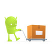 funny cartoon android