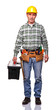 handyman with toolsbox