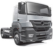 Vecteur : heavy tractor unit heavy tractor unit