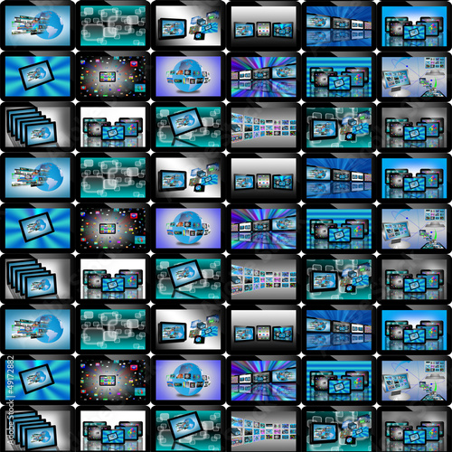 Illustration: background tablets background tablets
