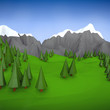 Minimalistic landscape