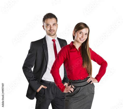 Photo: Business couple Business couple