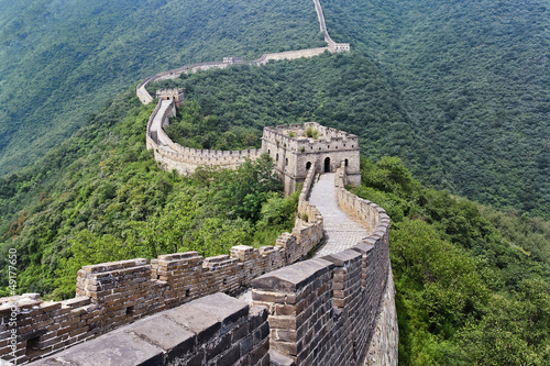Fototapeta Magnificent view on the Great Wall, Beijing, China