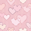 Love heart pattern. Valentine background. greeting card.