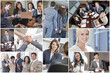 Men, Women, Businessmen & Businesswomen Team