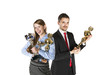 Successful business colleagues
