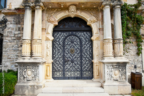 Photo: Door on Peles museum in Sinaia , Romania. Door on Peles museum in Sinaia , Romania.