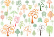 Curly trees