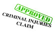 Approved Criminal Injuries Claim