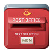 Vector: Mailbox, iOS style design Mailbox, iOS style design