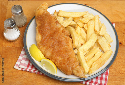 Photo: Fish and Chips Meal Fish and Chips Meal