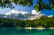 Photo: Lago di Carezza, Italia Lago di Carezza, Italia
