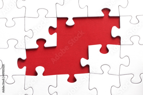 Photo: Jig Saw Puzzles - Four Pieces Missing Jig Saw Puzzles - Four Pieces Missing