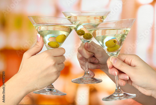 Photo: Corporate party martini glasses Corporate party martini glasses
