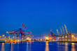 canvas print picture - Hamburger Hafen